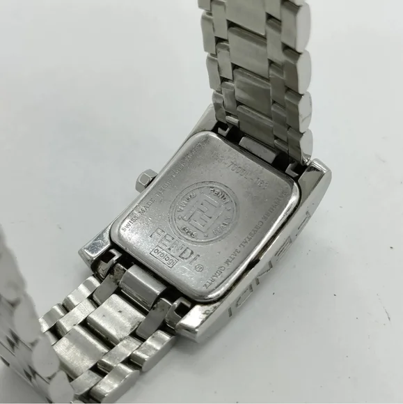 FENDI WATCH WOMEN'S PINK x SILVER